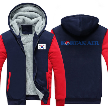 KOREAN AIRLINES JACKETS FLEECE SWEATSHIRT